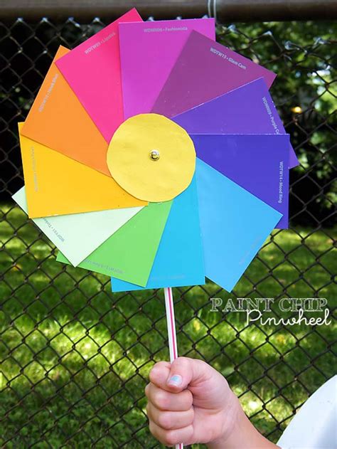 40 Creatively Cool Diy Crafts With Paint Chips Diy Projects For Teens