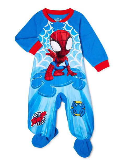 Buy Spider Man Baby And Toddler Boys Blanket Sleeper Sizes 12m 5t Online