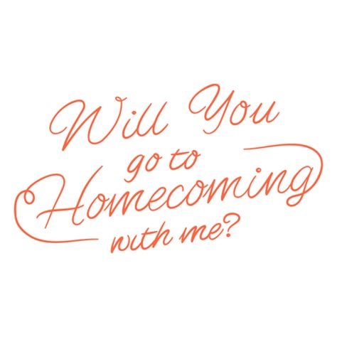 Homecoming Png And Svg Transparent Background To Download