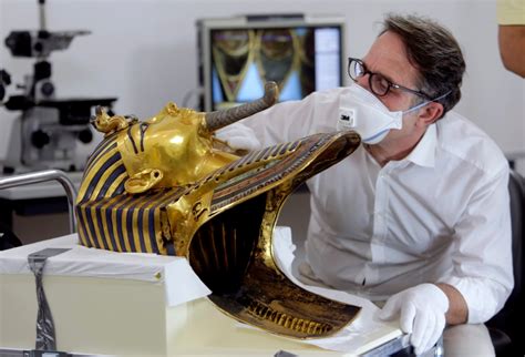 Restoration Team Shows King Tut Mask More Than One Year After Botched Repair Ctv News