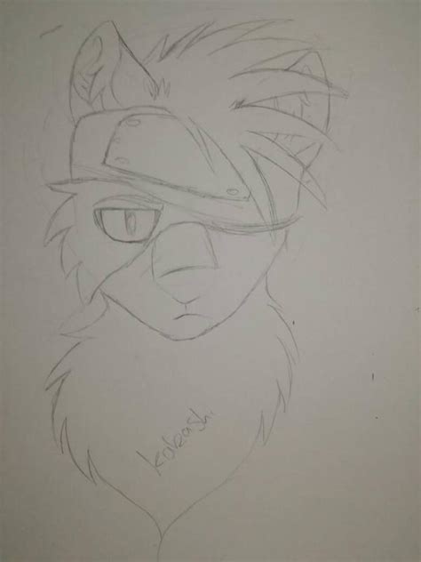 Kakashi Wolf Sketch By Brightshadowwolf31 On Deviantart