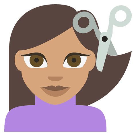Check spelling or type a new query. Person getting haircut emoji clipart. Free download ...