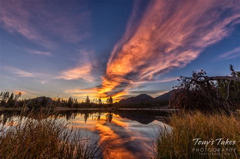 Sunrise Reflections In Rocky Mountain National Park Tonys Takes