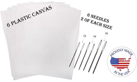 2 Pack Size 16 Darice Plastic Canvas Needles Co Arts And Crafts Sewing