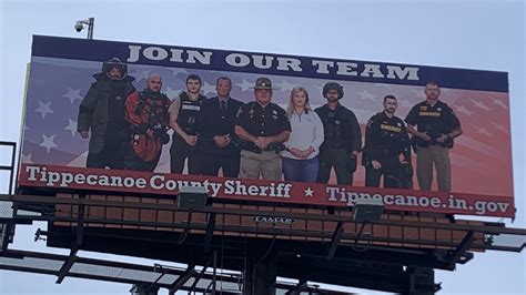 Tippecanoe County Sheriff Using Billboards For Job Recruitment