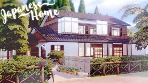 Kominka A Traditional Japanese Home 🏯 🏮 The Sims 4 Speed Build Cc