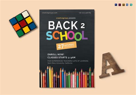 31 School Flyer Templates Psd Word Ai Indesign