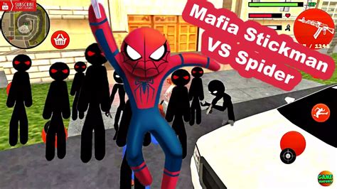 Amazing Spider Stickman Rope Hero Epic Fight Simulator Android Game