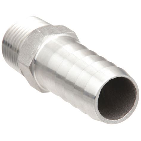 Grainger Approved Barbed Hose Fitting Fitting Material 316 Stainless
