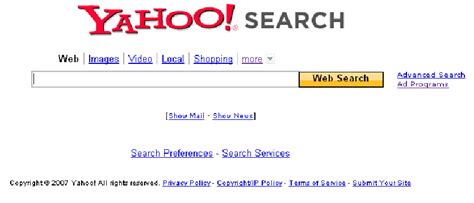 Yahoo Search Engine Download Scientific Diagram