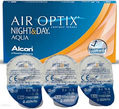 Soczewki Alcon Air Optix Night Day Aqua Bc 8 6 Moc 1 75 3Szt Opinie