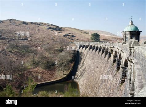 Craig Goch Dam In The Elan Valley In Wales Stock Photo Alamy