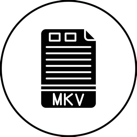 Mkv Vector Icon 31562236 Vector Art At Vecteezy