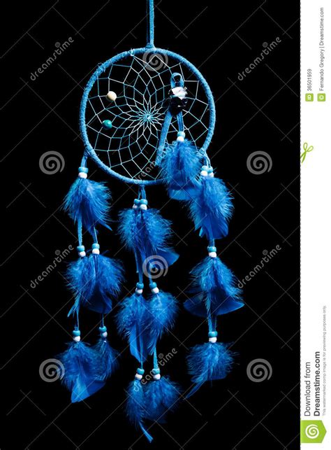 Dream Catcher On A Black Background Royalty Free Stock