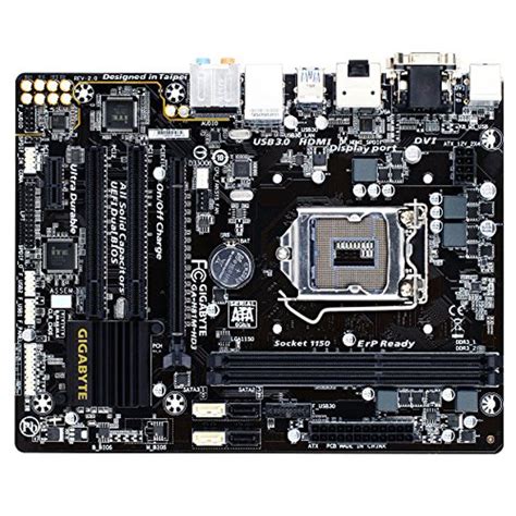 Gigabyte Ultra Durable 4 Plus Ga H81m Hd3 Desktop Motherboard Intel