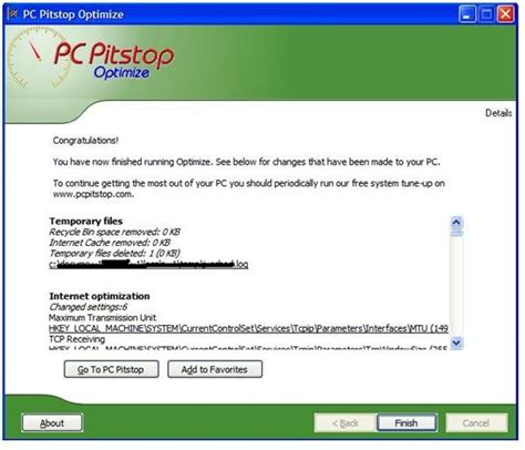 Review Of Pc Pitstop Optimize Pc Tune Up Utility That Is Easy To Use
