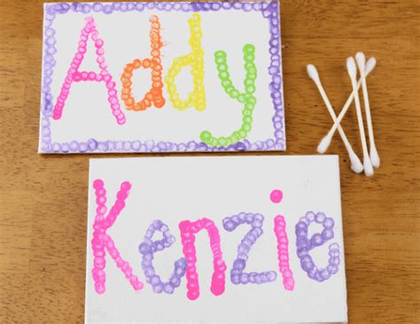 30 Creative Name Crafts And Activities For Kids Teaching Expertise