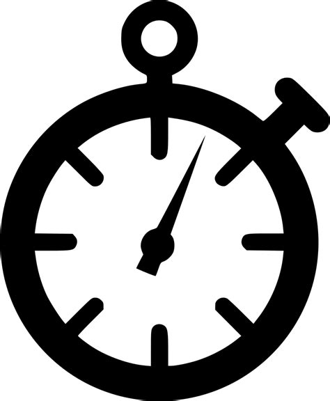 Open your phone's clock app. Chronometer Clock Svg Png Icon Free Download (#531211 ...