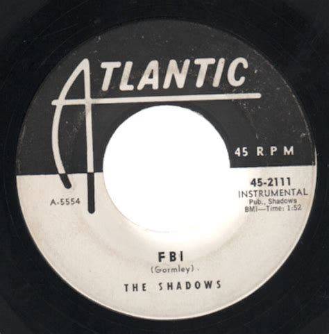 the shadows f b i 1961 vinyl discogs