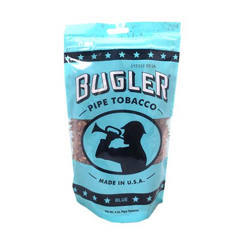 Bugler Blue Full Flavor Pipe Tobacco 4 Oz Bag