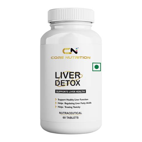 Liver Detox Tablets 60 Tabs Core Nutrition