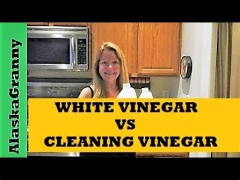 Don't worry about the strong vinegar smell. Cleaning Vinegar or White Vinegar What's the Difference ...
