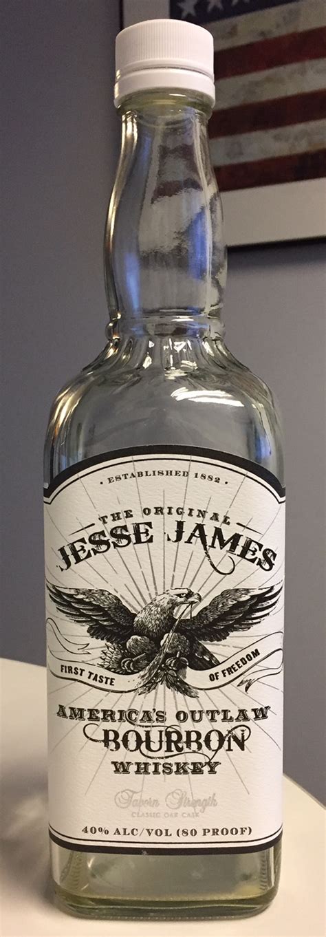 Whiskey Were Here Jesse James American Outlaw Bourbon Whiskey