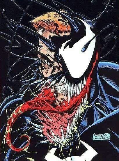 Eddie Brockvenom Comic Villains Marvel Comics Art Marvel Comic