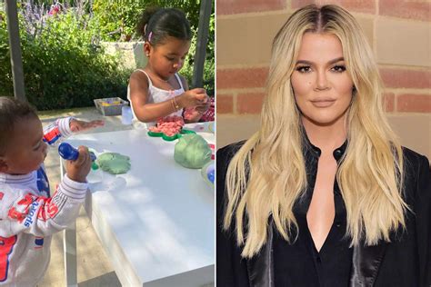Khloé Kardashians Daughter True Attends First Day Of Preschool From