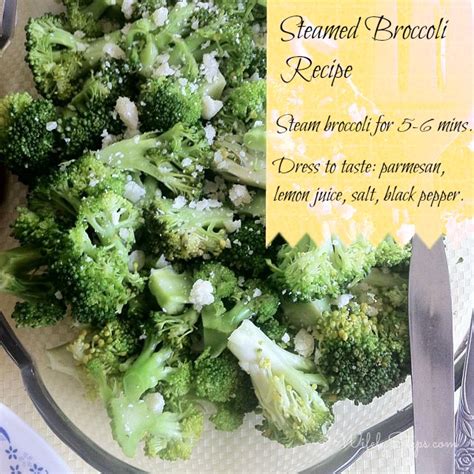 Steamed Broccoli Recipe Wifely Steps