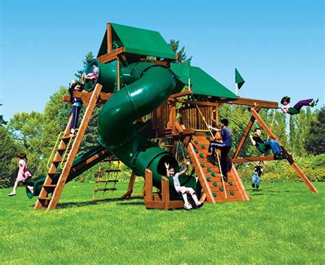 Kids Playsets And Swings Sets In Aiken Sc Rainbow Play