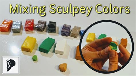 Can You Mix Sculpey Colors Sculpting In Polymer Clay Youtube