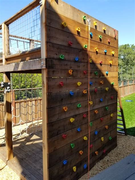 35 Outdoor Climbing Wall Ideas For Kids Digsdigs
