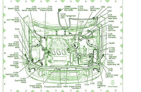 Ford Escape Hybrid Car Parts Diagram