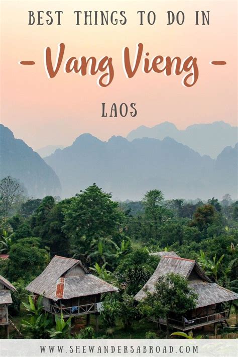 Top 10 Best Things To Do In Vang Vieng Laos In 2020 Travel