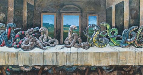 Vote who you think is the most evil. Snakes Invade Great Moments In Art History | Bored Panda