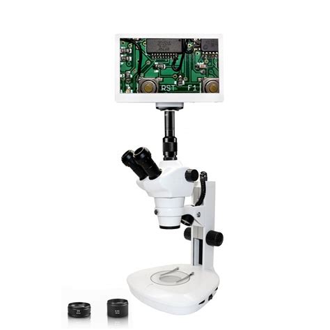 Vision Scientific Vms0007 Trinocular Zoom Stereo Microscope 10x Wf