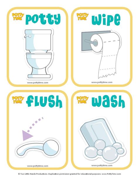 Potty Time Sequence Cards Toddler Potty Training Potty Training Kids