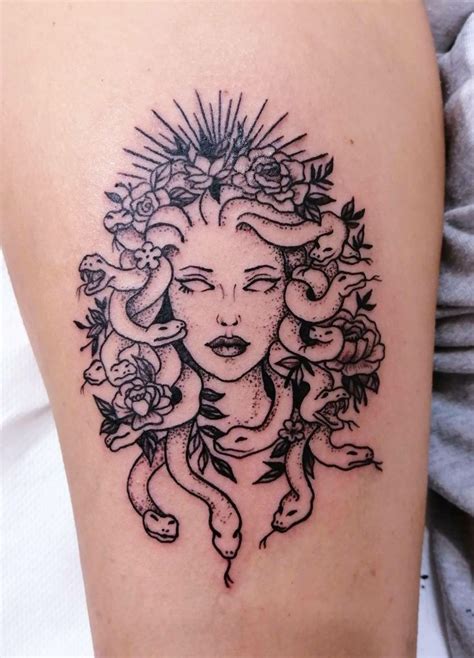 Aranzadrive Medusa Tattoo Neck Tattoo Tattoos
