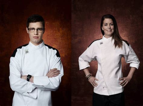 With 36 hours to go for the final dinner service, sous chef andi and aaron deliver breakfast to the dorm. Two locals are 'Hell's Kitchen' hopefuls | Lifestyles ...