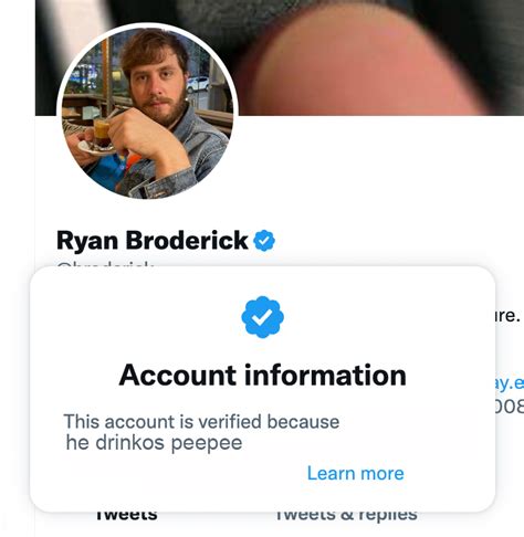 Ryan Broderick On Twitter Um I Paid For Twitter Blue And This Is What My Checkmark Says Now