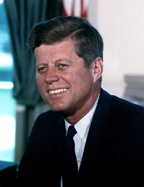 Filejohn F Kennedy White House Color Photo Portrait Wikipedia