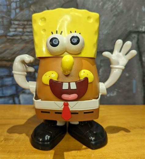 Sponge Bob Square Pants Mr Potato Head As Spud Bob 2010 Hasbro