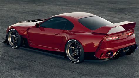 Toyota Supra Mk Stage Custom Wide Body Kit By Hycade Ver Buy With