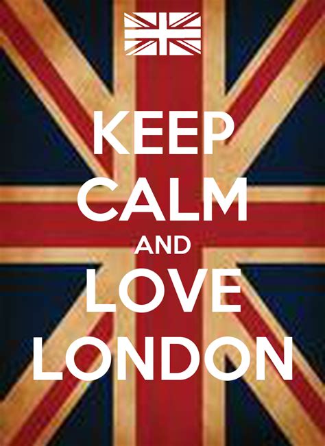 Keep Calm And Love London Poster Kareem Keep Calm O Matic