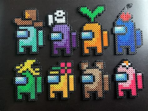 Among Us Perler Beads Etsy