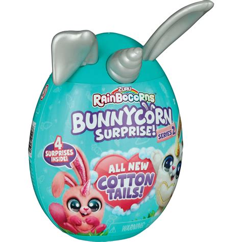 Zuru Rainbocorns Bunnycorn Surprise Egg Series Shop Plush Toys At H E B