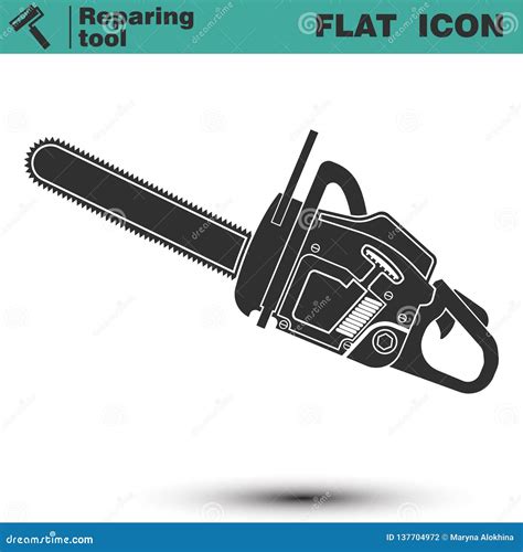 Chainsaw Vector Drawing 73314742