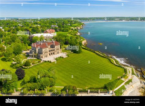 The Breakers Mansion Newport Rhode Island Usa Stock Photo Alamy