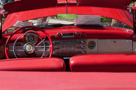 Classic Car Interior Design Custom Classic Car Interior — Stock Photo